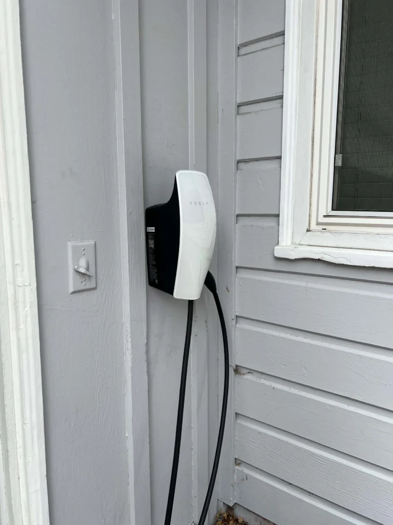 EV Charger Tesla installation
