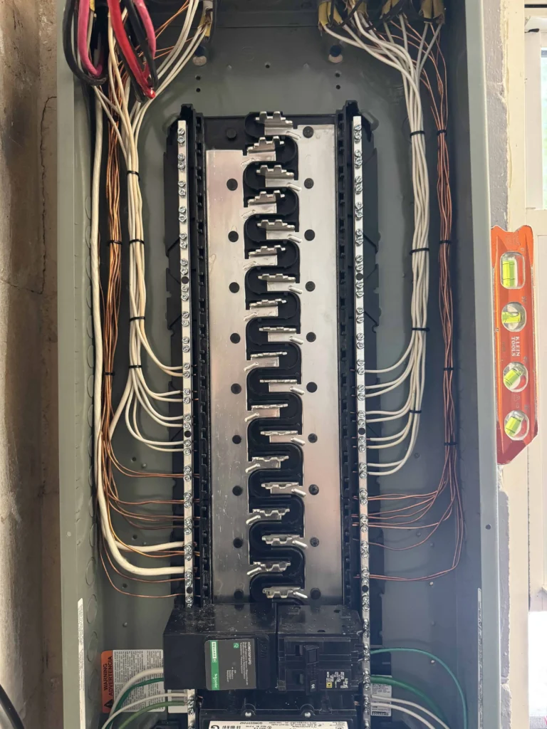 Electrical panel upgrade